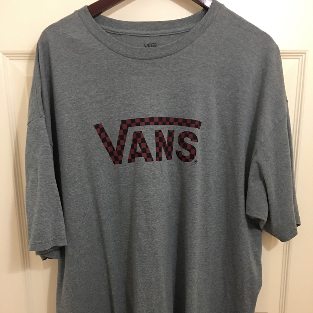 Vans Gray XL short sleeve shirt